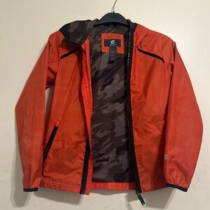 Teen rain jacket.